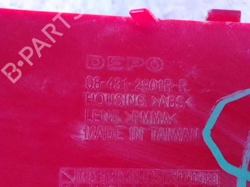 Rear fog light FORD FIESTA VI (CB1, CCN) 1.25 | BP26471304C37 
