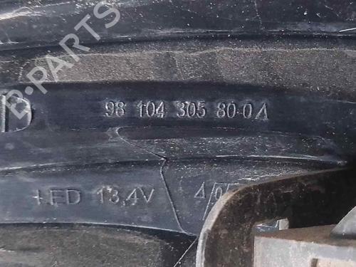 Right taillight PEUGEOT 208 I (CA_, CC_)  | BP28466911C35 