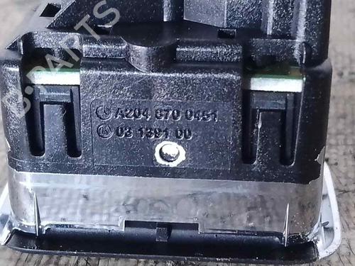 Right rear window switch MERCEDES-BENZ C-CLASS (W204) C 200 CDI (204.007, 204.006) | BP26468806I28 