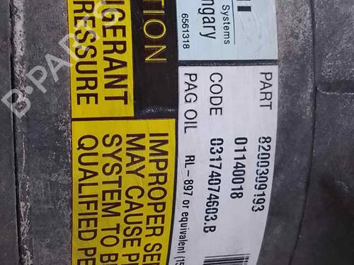 AC compressor RENAULT SCÉNIC II (JM0/1_)  | BP26474815M34 