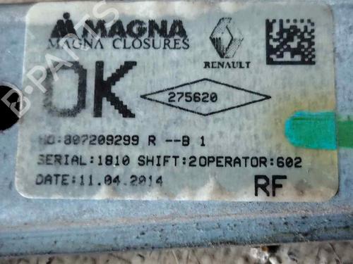 Front right window mechanism DACIA SANDERO II  | BP28468293C23