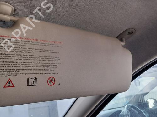 Used Right sun visor Right sun visor RENAULT TWINGO II (CN0_) 1.2 (CN0D) (58 hp) 35725600 35725600