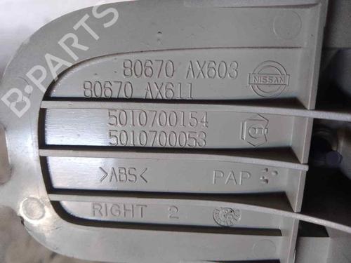 Front right interior door handle NISSAN MICRA III (K12) 1.5 dCi | BP26466621I14 