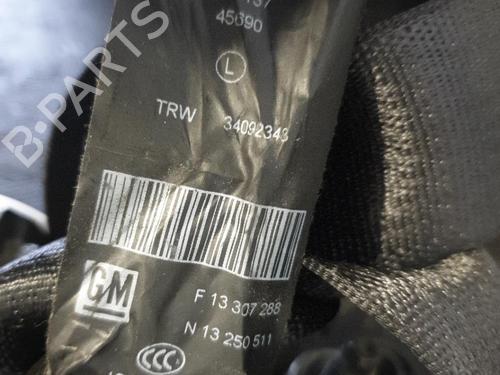 Rear left seatbelt OPEL MERIVA B MPV (S10) 1.7 CDTI (75) | BP26416935I29