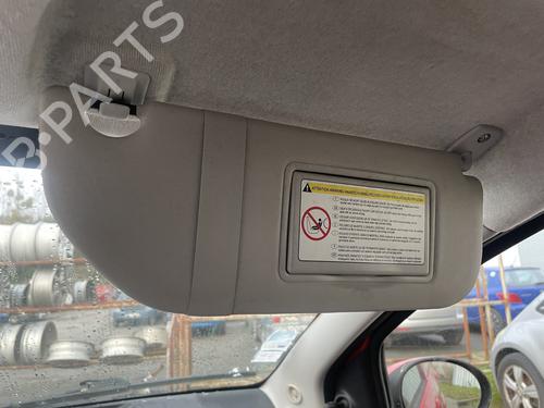 Used Right sun visor Right sun visor TOYOTA AYGO (_B1_) 1.0 (KGB10_, KGB10R) (68 hp) 31376891 31376891
