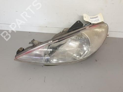 Used Left headlight PEUGEOT 206 Hatchback (2A/C) 1.4 i (75 hp) 26416146
