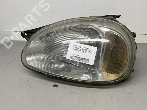 Used Left headlight OPEL CORSA B (S93) 1.4 i 16V (F08, F68, M68) (90 hp) 29004432