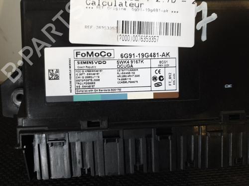 Used Control unit JAGUAR XF I (X250) 2.7 D (207 hp) 26416941