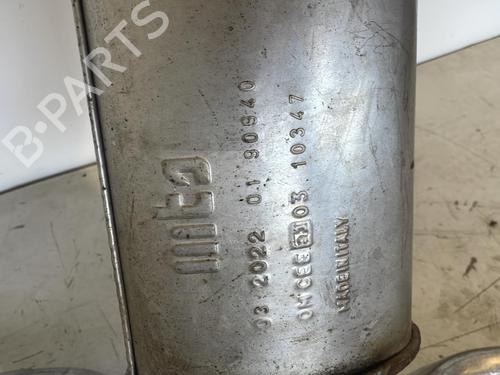 Udstødningssystem TOYOTA AYGO (_B1_) 1.0 (KGB10_, KGB10R) (68 hp) 26416989