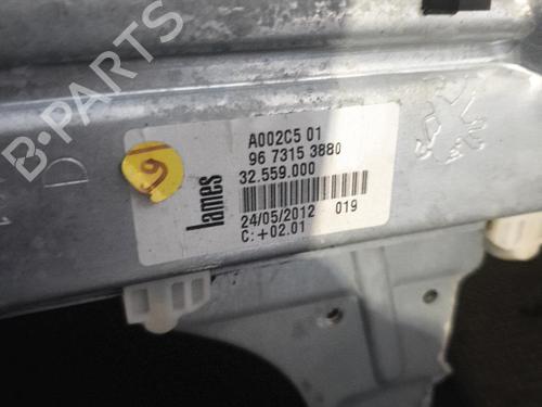 Used Rear right window mechanism PEUGEOT 208 I (CA_, CC_) 1.6 HDi (92 hp) 26416904