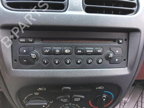 Used Radio PEUGEOT 206 Hatchback (2A/C) 1.4 HDi eco 70 (68 hp) 27282000