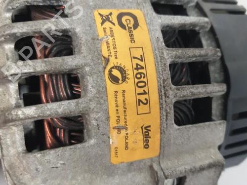 Used Alternator Alternator RENAULT SCÉNIC I MPV (JA0/1_, FA0_) 1.9 dCi (JA05, JA1F) (102 hp) 26421649 26421649
