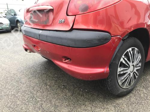 Rear bumper PEUGEOT 206 Hatchback (2A/C) 1.4 i | BP30144511C8