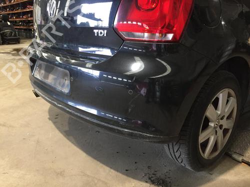 Rear bumper VW POLO V (6R1, 6C1) 1.6 TDI | BP29843393C8