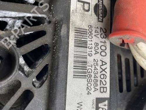 Used Alternator Alternator NISSAN MICRA III (K12) 1.4 16V (88 hp) 26417029 26417029