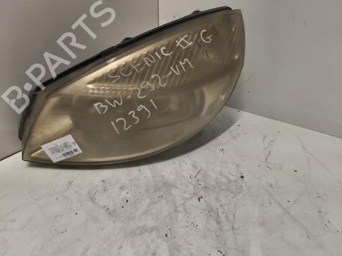 Used Left headlight Left headlight RENAULT SCÉNIC II (JM0/1_) 1.9 dCi (JM0G, JM12, JM1G, JM2C) (120 hp) 32190120 32190120