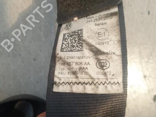 Rear right seatbelt VW GOLF VI (5K1) 1.6 TDI | BP26427537I28 - Image 2