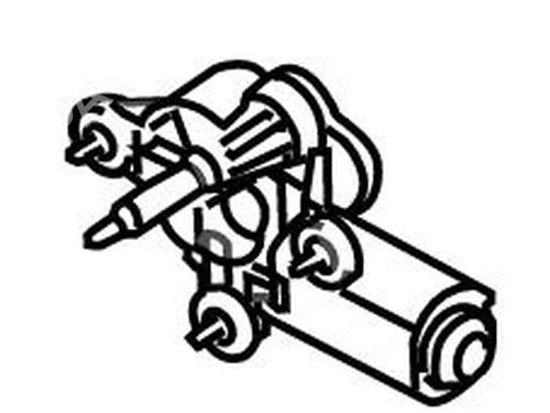 Rear wiper motor FIAT 500 (312_) 1.3 D Multijet (312AXB1A) | BP26416621M102