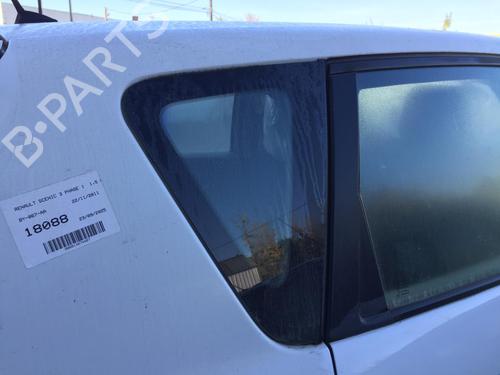 Rear right quarter glass RENAULT SCÉNIC III (JZ0/1_) 1.5 dCi | BP29854106C92