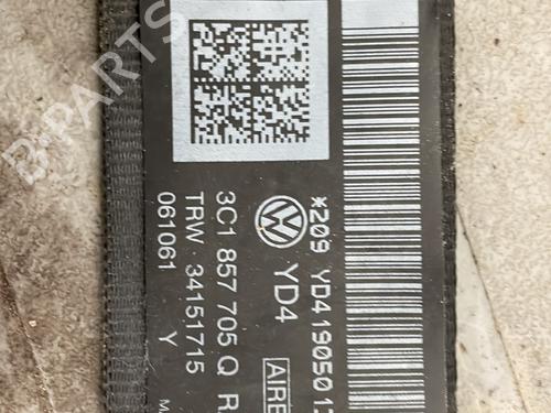 Front left seatbelt VW PASSAT B7 Variant (365) 1.6 TDI | BP31322489I26