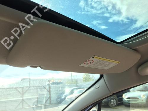 Right sun visor PEUGEOT 3008 I MPV (0U_) 1.6 THP | BP29148610I2 