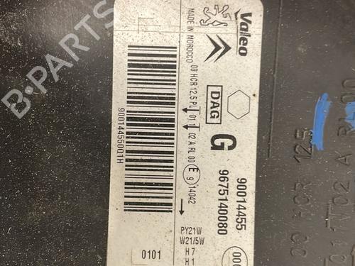 Venstre forlygte CITROËN C-ELYSEE (DD_) 1.2 VTi 82 | BP31613042C28 