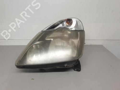 Used Left headlight Left headlight RENAULT MODUS / GRAND MODUS (F/JP0_) 1.2 (JP0C, JP0K, FP0C, FP0K, FP0P, JP0P, JP0T) (75 hp) 26421537 26421537