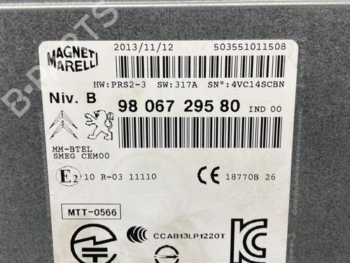 Radio PEUGEOT 208 I (CA_, CC_) 1.4 HDi | BP26421451E6 