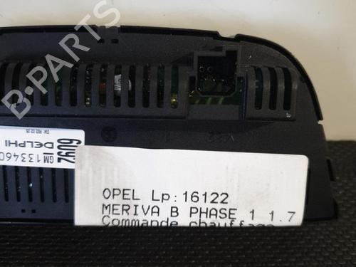 Climate control OPEL MERIVA B MPV (S10) 1.7 CDTI (75) | BP26416933I5 