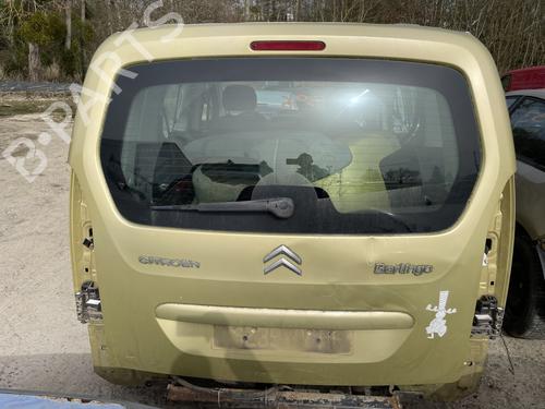 Used Tailgate Tailgate CITROËN BERLINGO MULTISPACE (B9) 1.6 HDi 110 (109 hp) 32864192 32864192