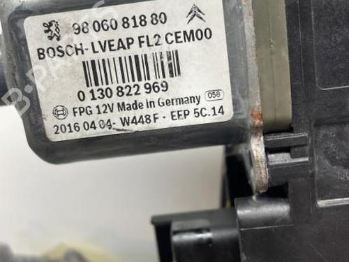 Used Front left window mechanism PEUGEOT 208 I (CA_, CC_) 1.6 HDi / BlueHDi 75 (75 hp) 26416598