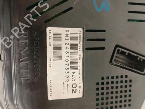 Instrument cluster RENAULT MEGANE III Hatchback (BZ0/1_, B3_) 1.5 dCi (BZ09, BZ0D, BZ1W, BZ29, BZ14) | BP26416044C47 