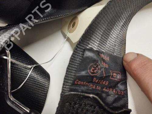 Rear left seatbelt CITROËN C3 Pluriel (HB_) 1.6 | BP26422034I29 - Image 2