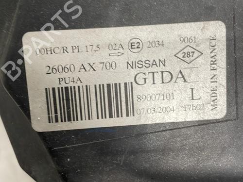 Left headlight NISSAN MICRA III (K12) 1.2 16V | BP31997961C28 