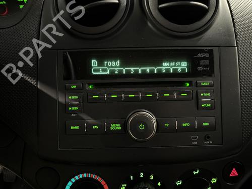 Used Radio CHEVROLET AVEO / KALOS Hatchback (T250, T255) 1.2 LPG (84 hp) 31904308