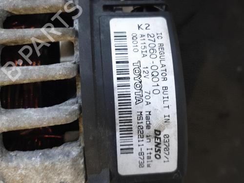 Used Alternator TOYOTA AYGO (_B1_) 1.0 (KGB10_, KGB10R) (68 hp) 26427634