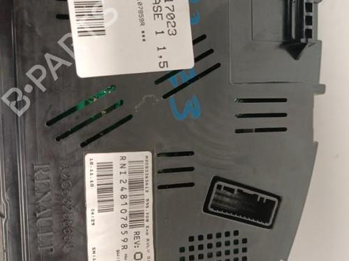 Instrument cluster RENAULT MEGANE III Hatchback (BZ0/1_, B3_) 1.5 dCi (BZ09, BZ0D, BZ1W, BZ29, BZ14) | BP26416044C47 