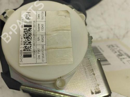 Rear right seatbelt FIAT 500 (312_) 1.3 D Multijet (312AXB1A) | BP26427338I28