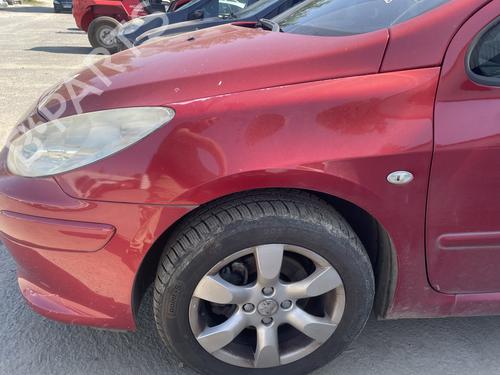 Used Left front fenders PEUGEOT 307 (3A/C) 1.6 HDi (90 hp) 26907320