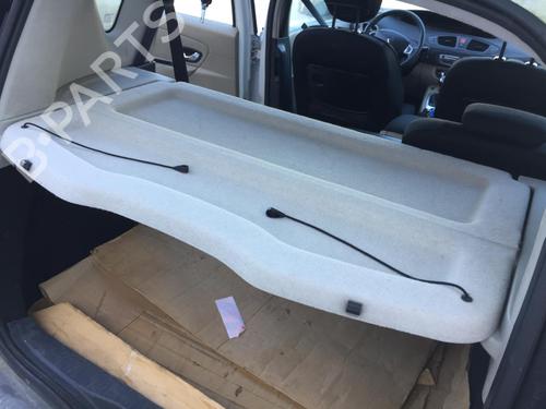 Rear parcel shelf RENAULT SCÉNIC III (JZ0/1_) 1.5 dCi | BP29855704C85