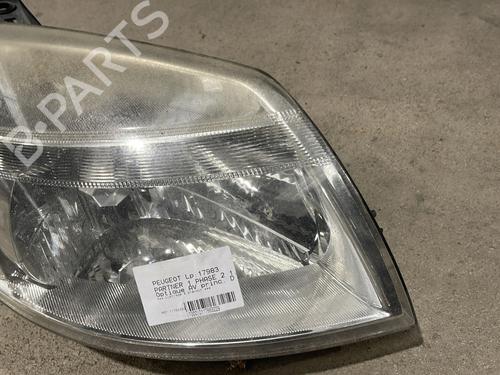 Lampa przednia prawa PEUGEOT PARTNER MPV (5_, G_) 1.6 HDi 90 | BP30882902C29 