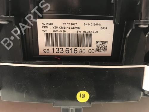 Used Instrument cluster Instrument cluster CITROËN C3 III (SX) 1.2 THP 110 (SXHNPS, SXHNZT, SXHNZ6) (110 hp) 26422741 26422741