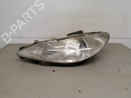 Used Left headlight PEUGEOT 206 Hatchback (2A/C) 1.4 i (75 hp) 26524612