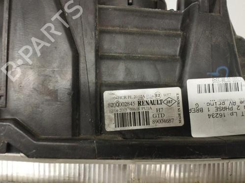 Used Left headlight RENAULT LAGUNA II Grandtour (KG0/1_) 1.6 16V (KG0A, KG0L) (107 hp) 26427625