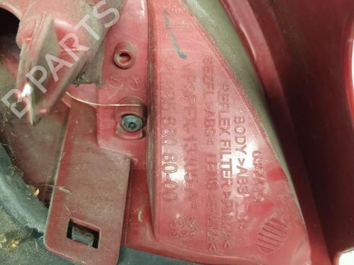Used Left taillight Left taillight PEUGEOT 207 (WA_, WC_) 1.4 HDi (68 hp) 26421392 26421392