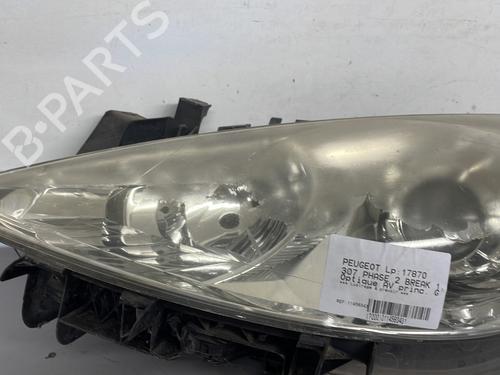 Left headlight PEUGEOT 307 Break (3E) 1.6 HDi 110 | BP30001497C28 