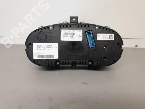 Instrument cluster SKODA FABIA II (542) 1.6 TDI | BP26426554C47