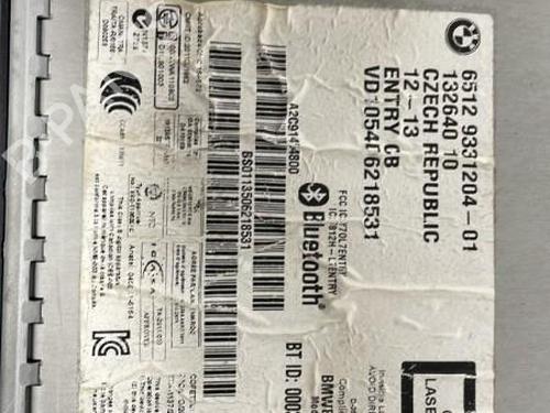 Radio BMW 1 (F20) 116 d | BP26421700E6 