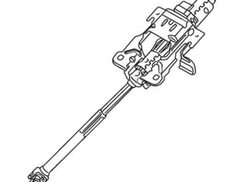 Used Steering column VW GOLF PLUS V (5M1, 521) 1.6 TDI (105 hp) 26428127