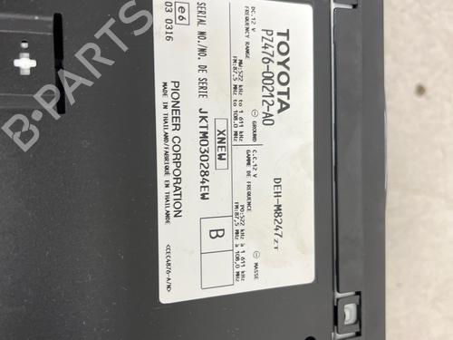 Used Radio Radio TOYOTA URBAN CRUISER (_P1_) 1.33 (NSP110_, NSP110R) (99 hp) 33945812 33945812